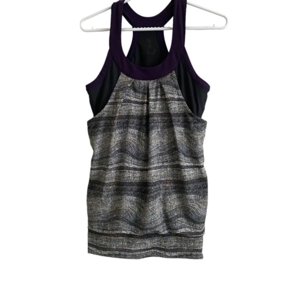 MPG Athletic Workout Yoga Top with Built-in Bra Size 10 - Picture 1 of 11